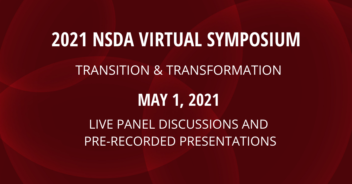 Read more about the article Join us for the 2021 Virtual NSDA Symposium