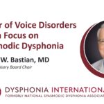 WATCH | Road Map to Voice Disorders with Dr. Robert Bastian