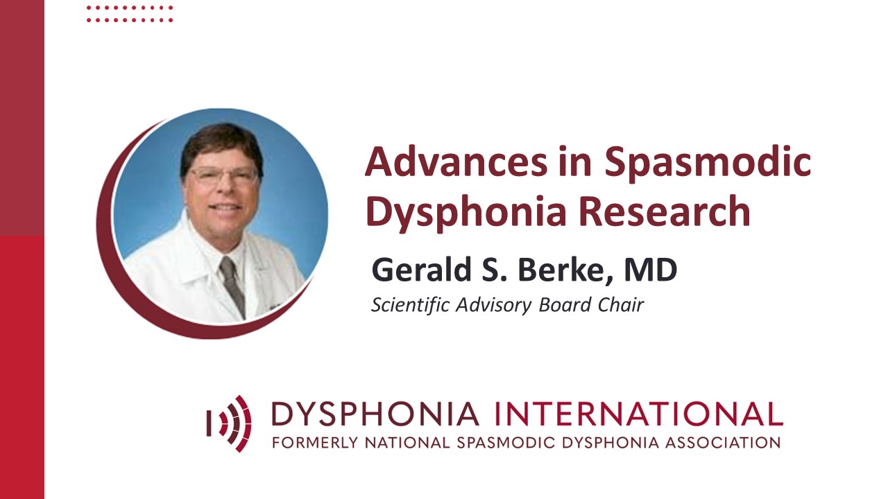 Read more about the article WATCH | Research Update with Dr. Gerald Berke