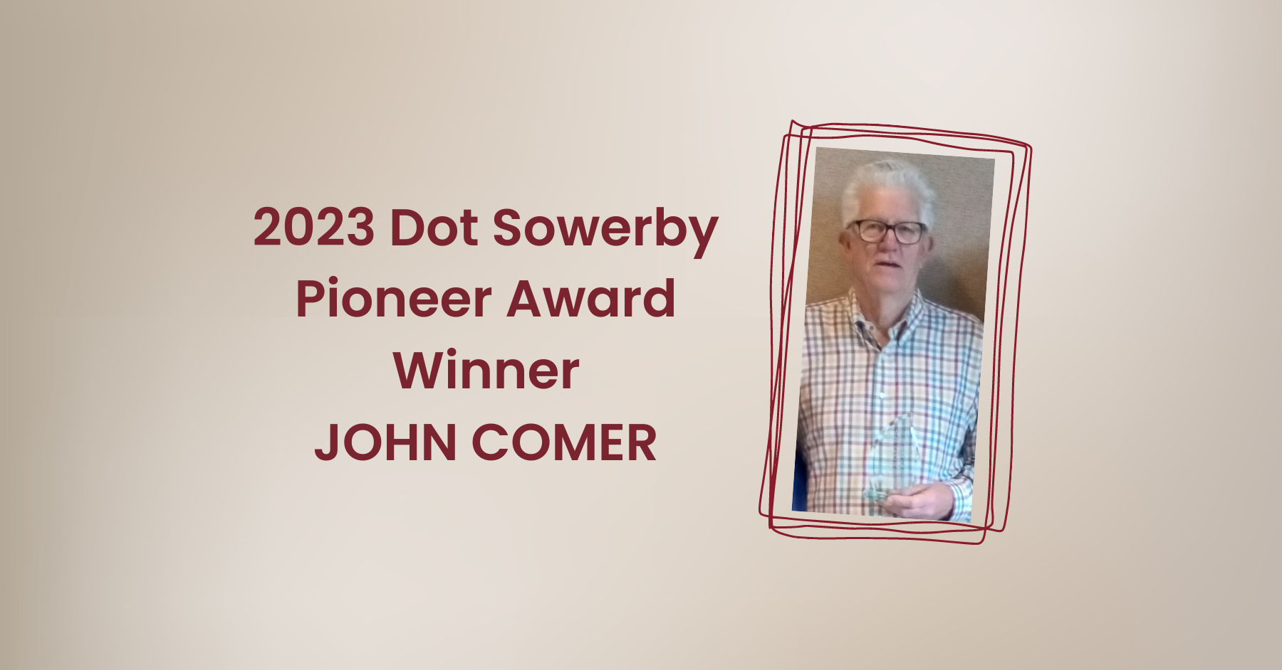 Read more about the article 2023 Dot Sowerby Pioneer Award