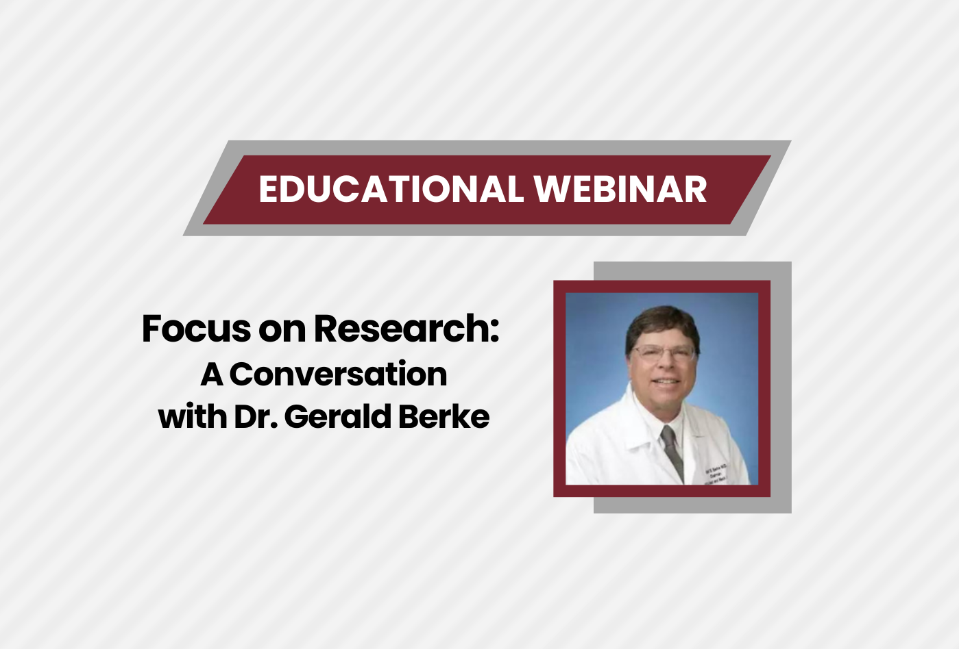 Read more about the article WATCH | Focus on Voice Research: A Conversation with Dr. Gerald Berke