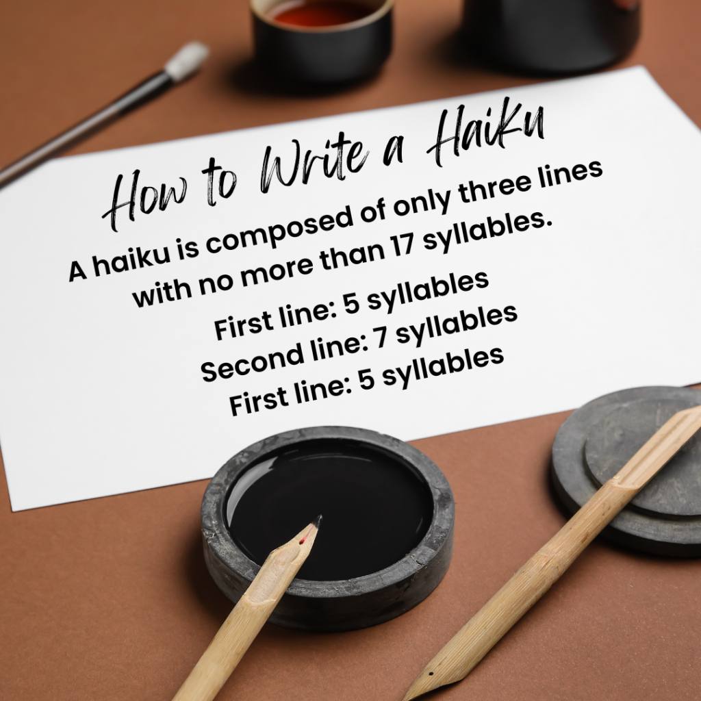 how to write a haiku