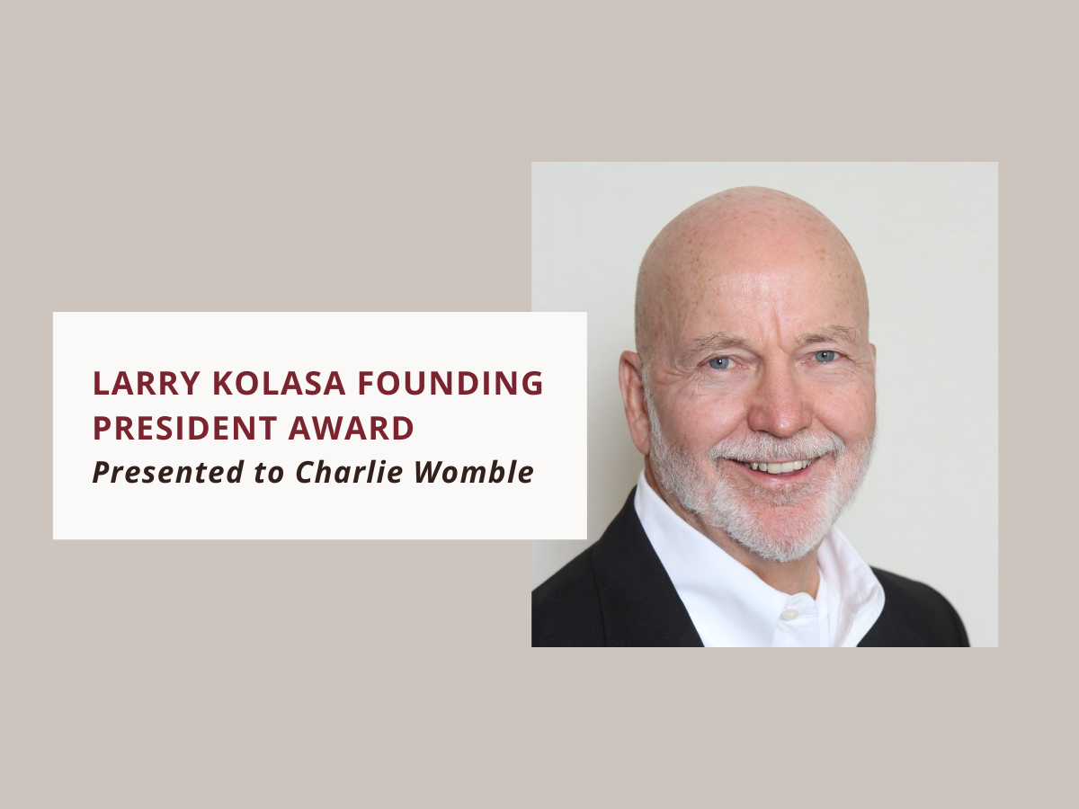 Read more about the article Larry Kolasa Founding President’s Award